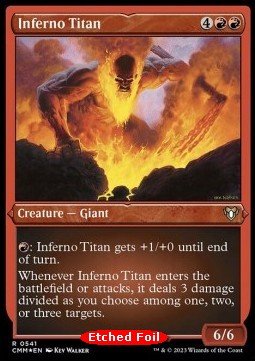 Inferno Titan - Commander Masters Extras