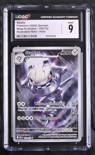 Steelix - MEG 150 - German - CGC 9 