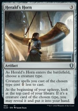 Heralds Horn - Commander Legends Battle for Baldurs Gate Extras