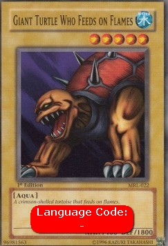 Giant Turtle Who Feeds on Flames (V.2 - Common) 
