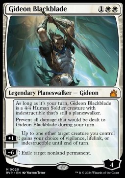 Gideon Blackblade - Ravnica Remastered 