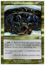 Giant Trap Door Spider 