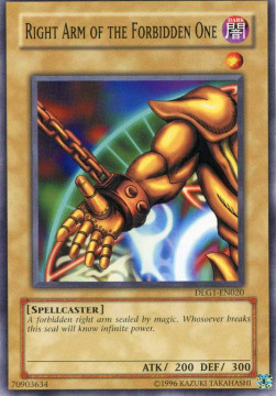 Right Arm of the Forbidden One 