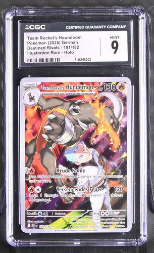 Team Rockets Houndoom - DRI 191 - German - CGC 9 