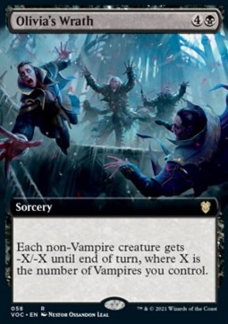 Olivias Wrath (V.2) - Commander Innistrad Crimson Vow