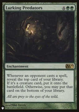 Lurking Predators - Secret Lair Commander Deck Raining Cats and Dogs 