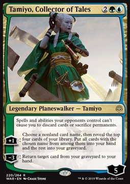 Tamiyo Collector of Tales - Theros Beyond Death Promos 