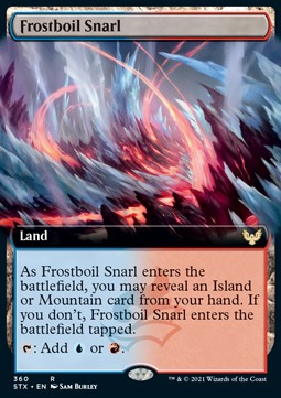 Frostboil Snarl - Strixhaven School of Mages Extras 