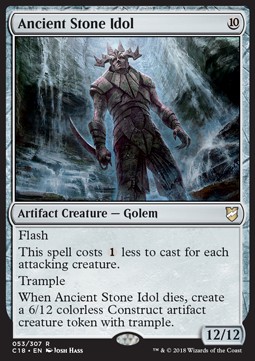 Ancient Stone Idol 