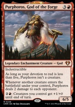 Purphoros, God of the Forge - Commander Masters