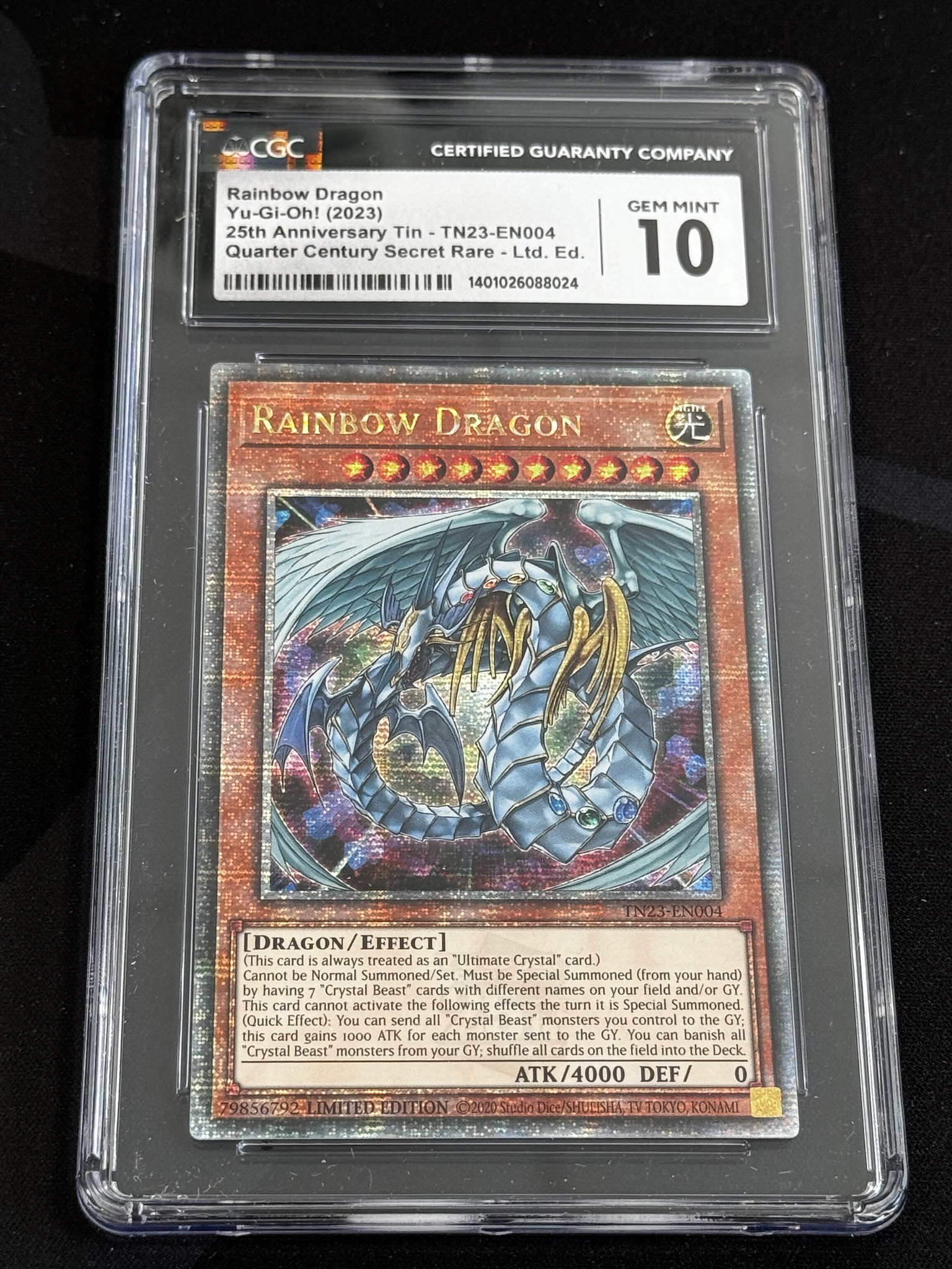 Rainbow Dragon - TN23 4 - English - CGC 10