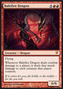Balefire Dragon - Innistrad 