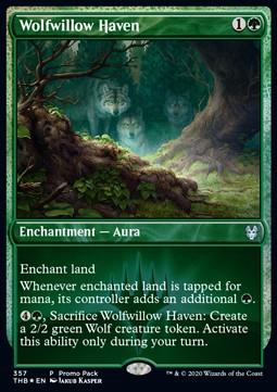 Wolfwillow Haven - Theros Beyond Death Promos 