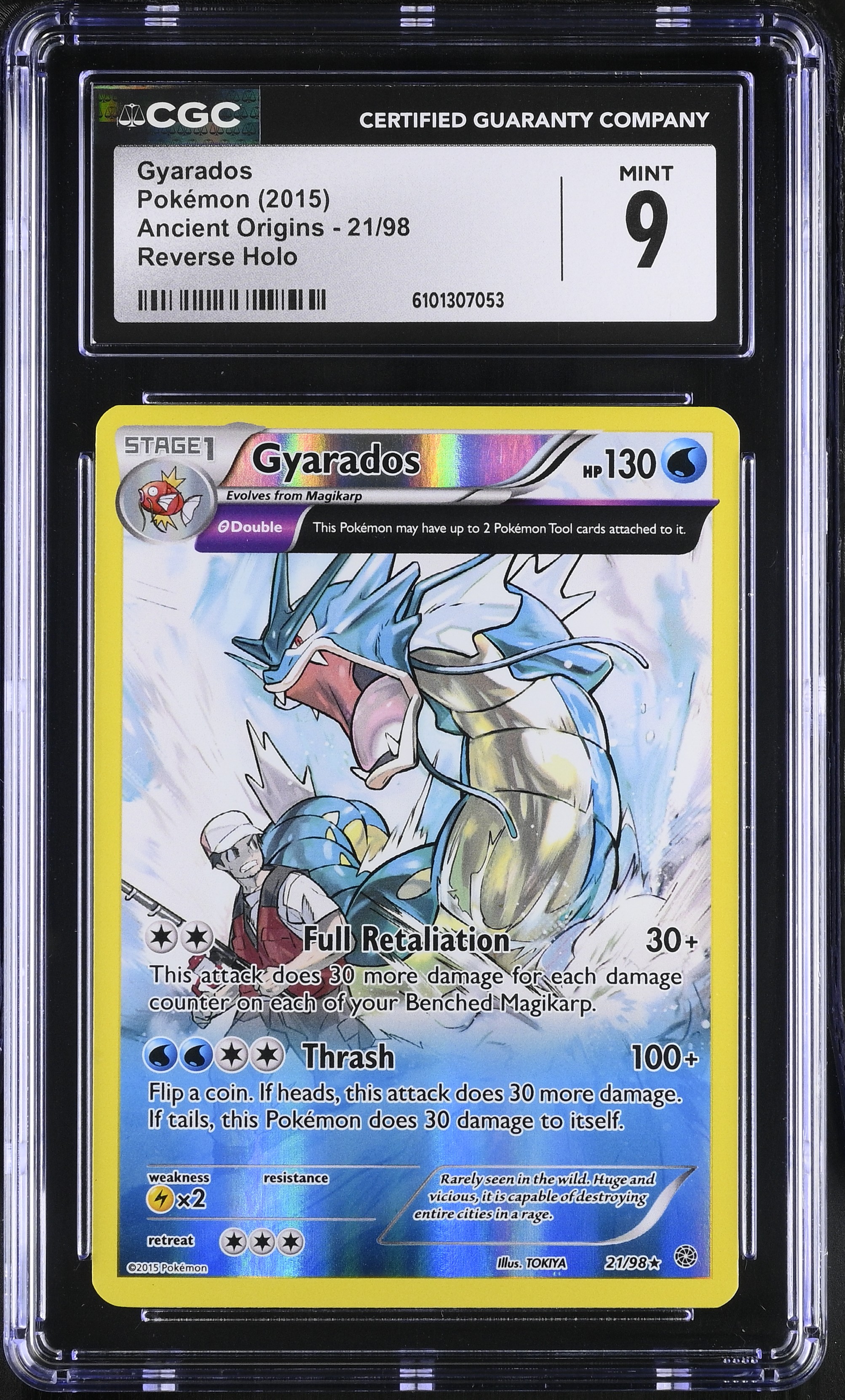 Gyarados - AOR 21 - English - CGC 9 