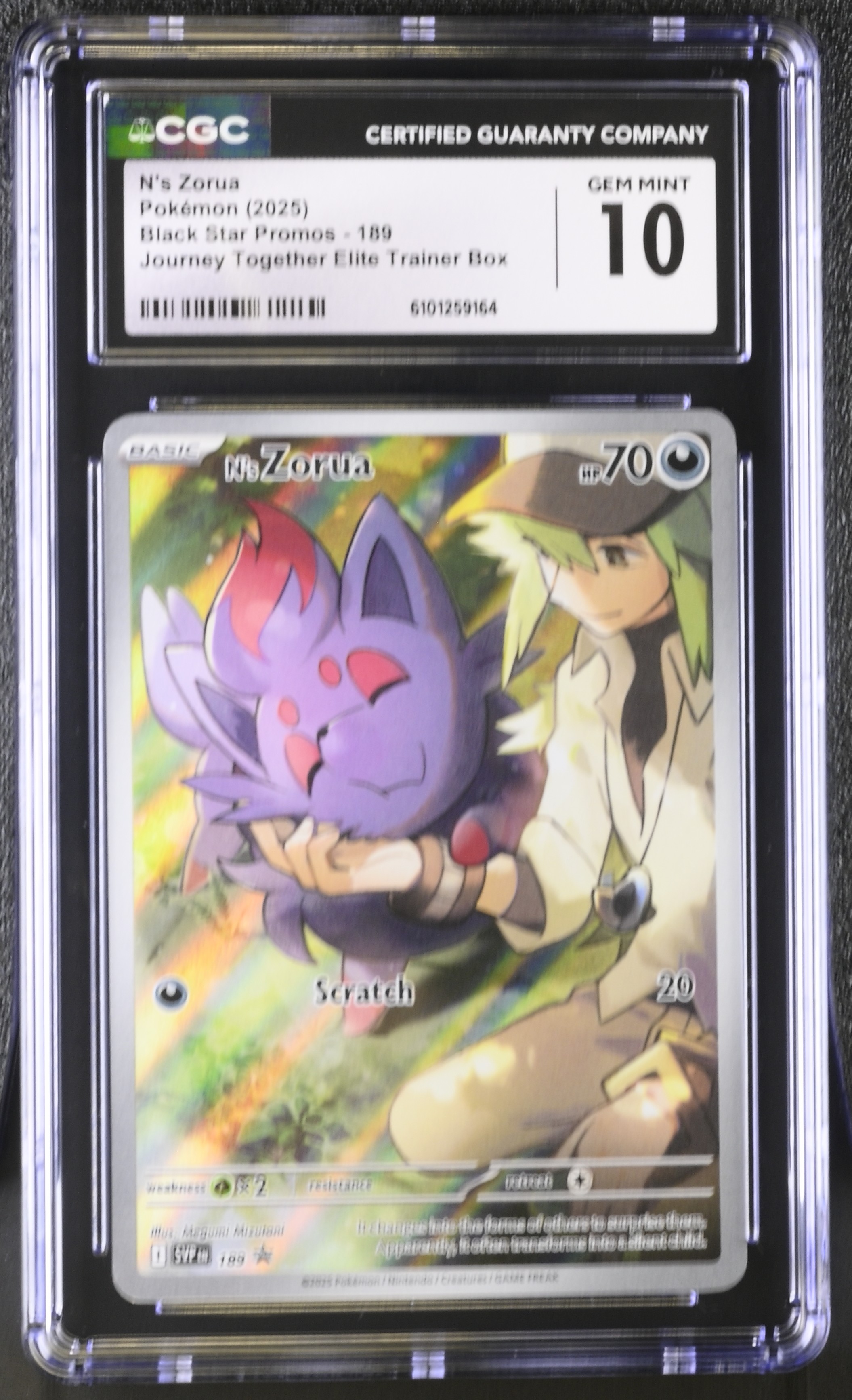 Ns Zorua - SVP 189 - English - CGC 10 
