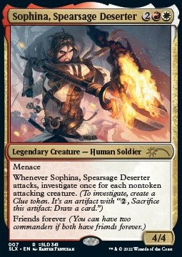 Sophina, Spearsage Deserter 