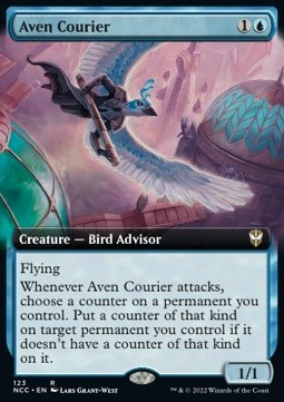 Aven Courier - Commander Streets of New Capenna Extras 