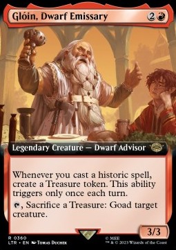 Gloin Dwarf Emissary - The Lord of the Rings Tales of Middle earth Extras