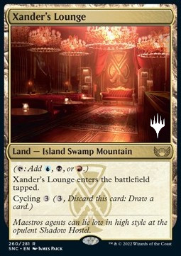 Xanders Lounge (V.2) - Streets of New Capenna Promos 