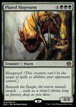Plated Slagwurm 