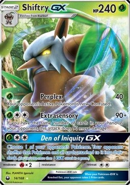 Shiftry GX 