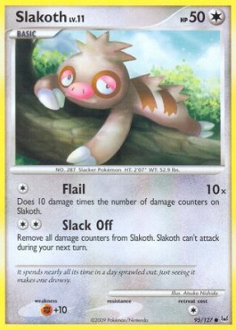Slakoth Lv.11 