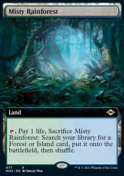 Misty Rainforest (V.3) - Modern Horizons 2 Extras 
