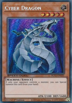 Cyber Dragon (V.2 - Secret Rare) 