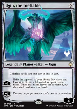 Ugin the Ineffable - Throne of Eldraine Promos 