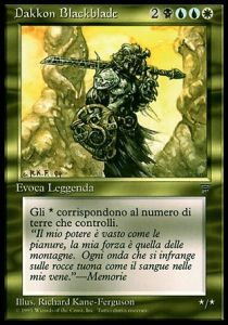 Dakkon Blackblade - Legends Italian 