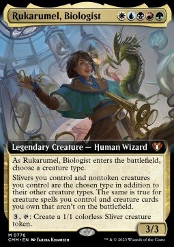 Rukarumel Biologist (V.2) - Commander Masters Extras 