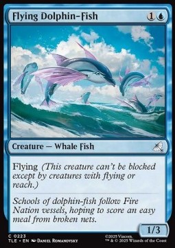 Flying Dolphin Fish 