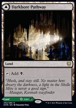 Darkbore Pathway Slitherbore Pathway - Kaldheim 