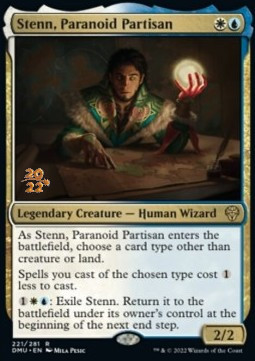 Stenn, Paranoid Partisan (V.1) 