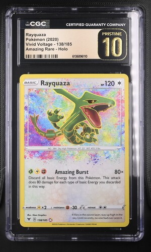 Rayquaza - VIV 138 - English - CGC 10.5 