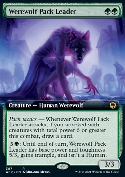 Werewolf Pack Leader - Adventures in the Forgotten Realms Extras 