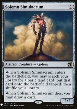 Solemn Simulacrum 