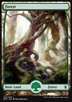 Forest (V.1) - Battle for Zendikar 