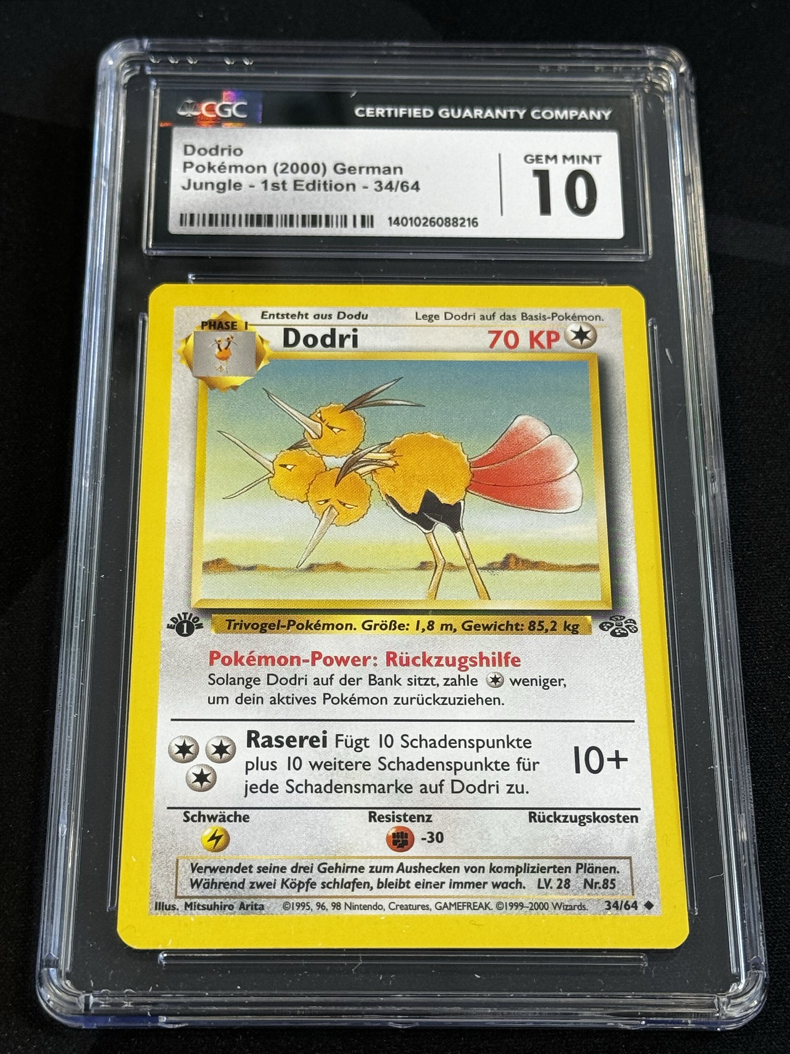 Dodrio - JU 34 - German - CGC 10