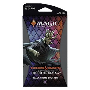 Adventures in the Forgotten Realms Theme Booster (Black) 