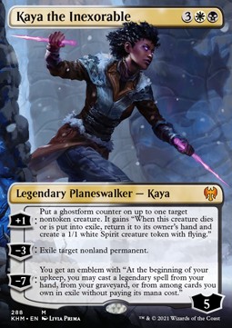 Kaya the Inexorable - Kaldheim Extras 