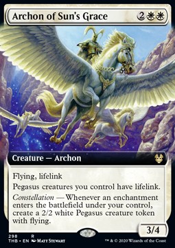 Archon of Suns Grace - Theros Beyond Death Extras 