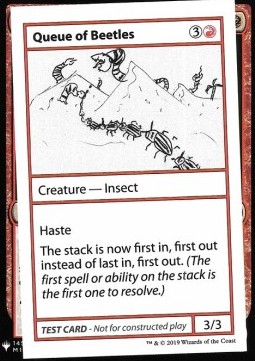Queue of Beetles (V.1) - Mystery Booster Playtest Cards 