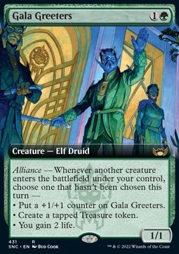 Gala Greeters (V.1) - Streets of New Capenna Extras 