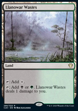 Llanowar Wastes - Commander Ikoria 