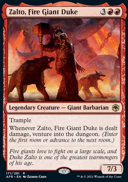 Zalto, Fire Giant Duke 