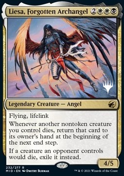 Liesa Forgotten Archangel (V.2) - Innistrad Midnight Hunt Promos