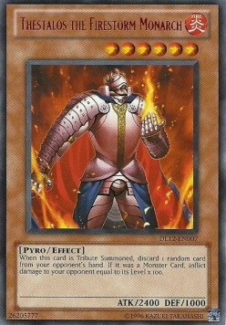 Thestalos the Firestorm Monarch (V.4 - Rare) 
