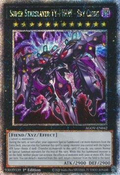 Super Starslayer TY PHON Sky Crisis (V.2 Quarter Century Secret Rare)