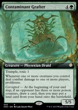 Contaminant Grafter - Commander Phyrexia All Will Be One Extras 